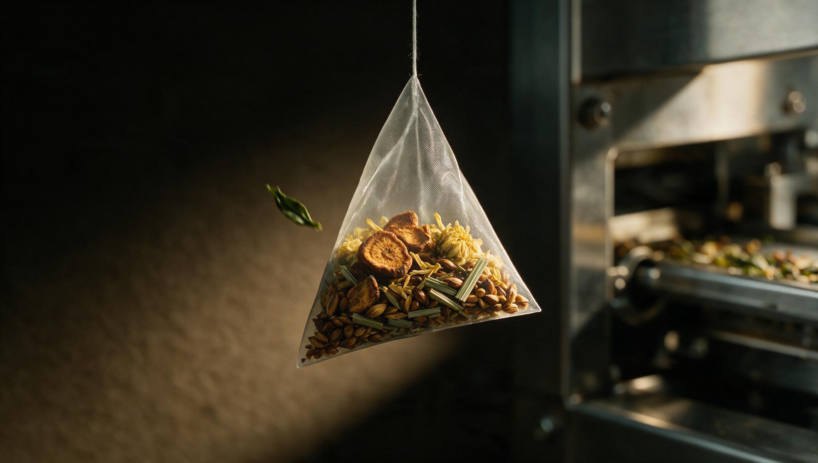 Tea leaf macro